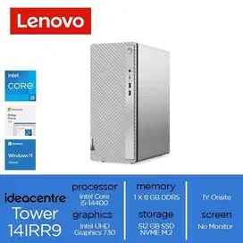 Lenovo IdeaCentre Tower 14IRR9 6UID  Intel Core i5-14400 8GB 512GB W11