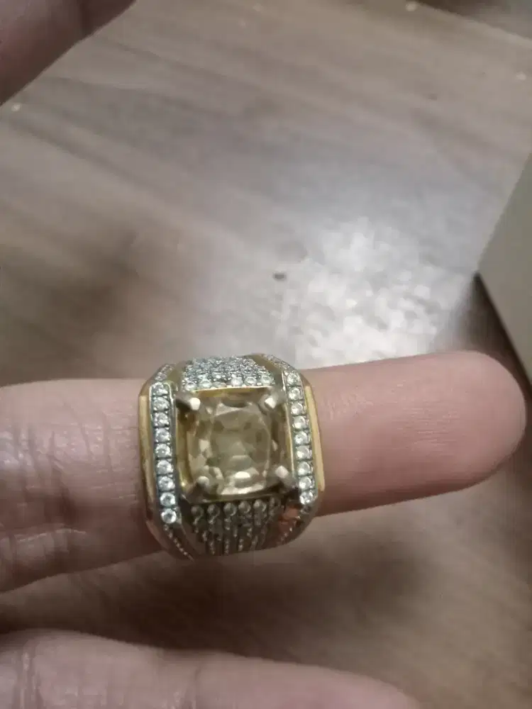 Yellow diamond Berlian 3 karat