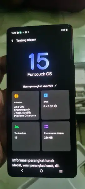 Vivo v30 5g fullset