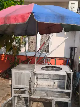 Gerobak gorengan tuk motor