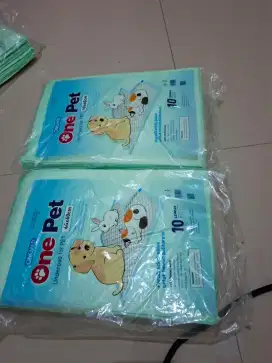 Pampers dewasa, underpad dan perlak