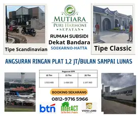 Rumah subsidi di jalan utama Mutiara Puri Harmoni Sepatan