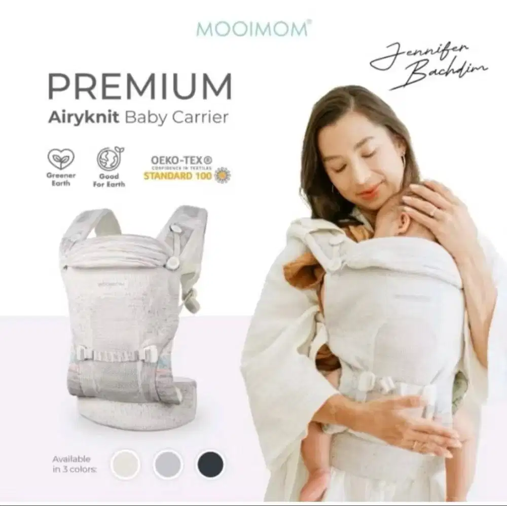 PRE❤️LIKE NEW MOOIMOM AIRY KNIT GENDONGAN