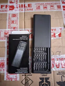 Obeng Set Mini Profesional Hardware Tools 6024 (Lengkap)