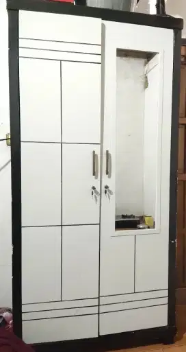Lemari 2 Pintu+kaca