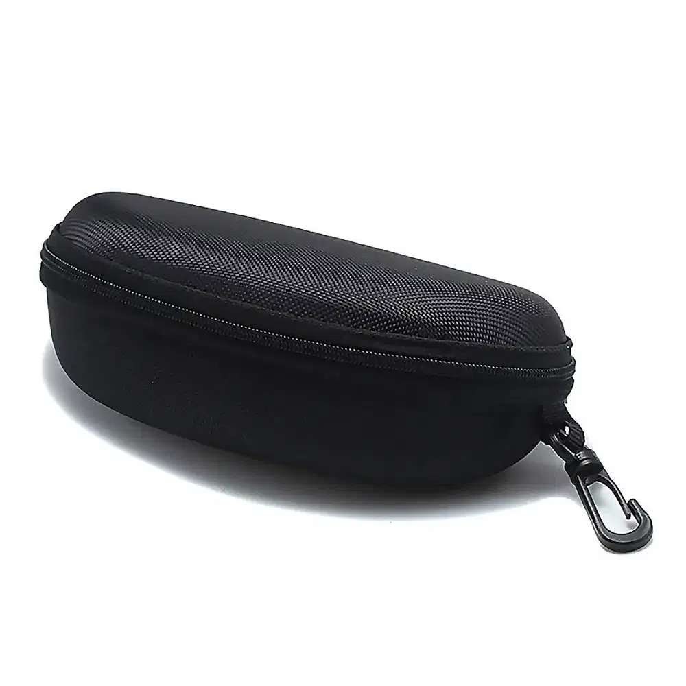 250907E Wadah Tempat Kacamata Besar Polos Glasses Hard Shell Case Anti