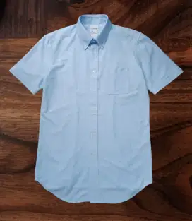 KEMEJA KAOS WSY SOFT BLUE, SIZE : M (LD104-106, P73) SLIMFIT