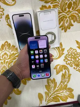 iPhone 14 Promax 256GB Second Mulus Fullset Original Ex IBOX