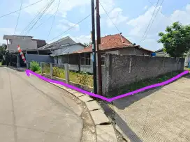 Dijual tanah 255m² dekat tol Sukamaju Cimanggis Depok (945jt)