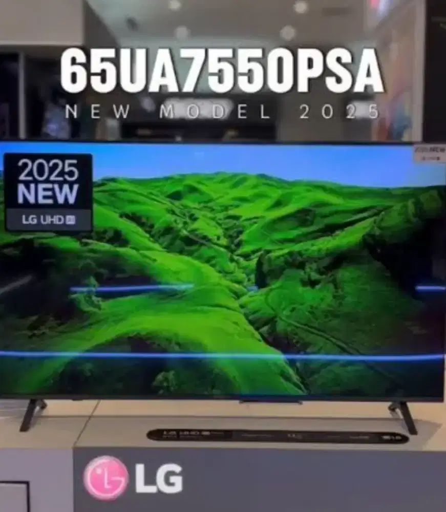 PROMO SMART TV 65 INCI LG TERBARU 2025 PAKAI MAGIC REMOT 65UA7550