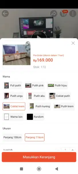 Jual rak rotan sintetis