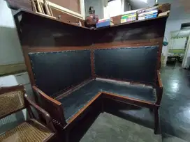 Barang lawas Kursi Jati Siku (Sudut)