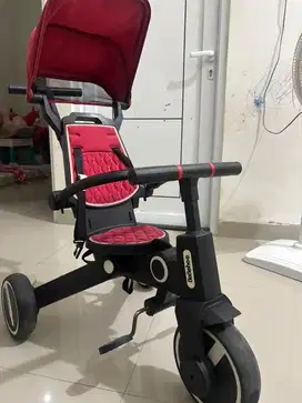 Bebehoo Gen 2 7 in 1 Stroller Folding Bike - Sepeda roda tiga
