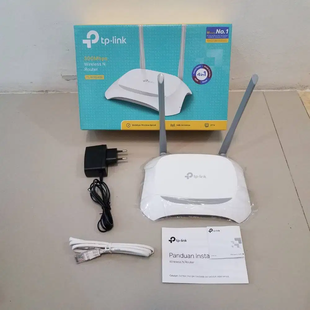 ROUTER BEKAS TP LINK WR-840N 300mbpsNORMAL 100% | SURABAYA ITS UNAIR