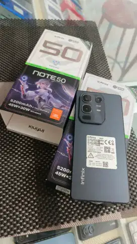 Infinix note 50 ram 16/256 pemakaian 2 bulan