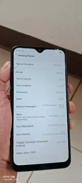 Opo. A5s.  3/32. MNUS RETAK MSIH ORIAN NORMAL