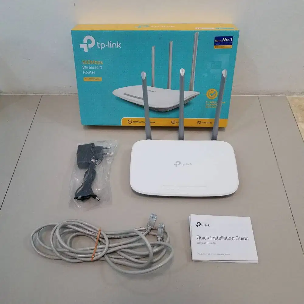 ROUTER TP LINK WR-845N 300mbps BEKAS | SURABAYA ITS KEPUTIH