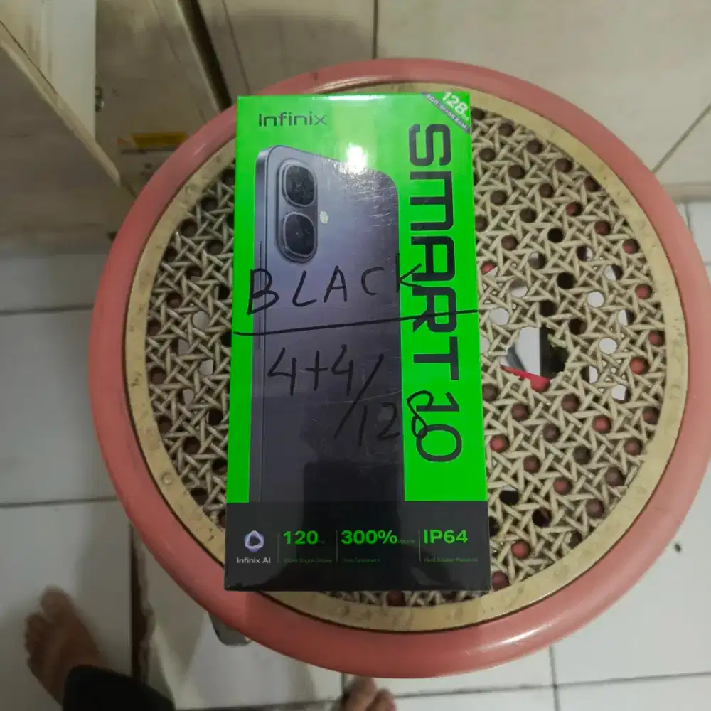 Infinix smart 10 4/128 new resmi