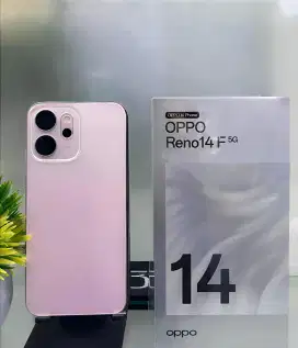 OPPO RENO 14 F 5G  8/256  BARU GARANSI RESMI