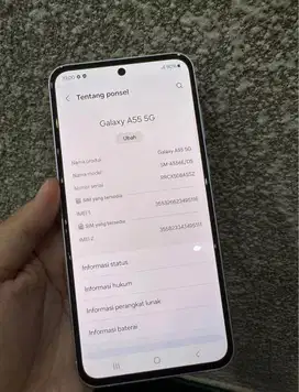Jual Cepat! Samsung A55 5G 12/256 resmi
