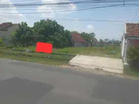 Tanah pekarangan pinggir jalan utama kalasan berbah