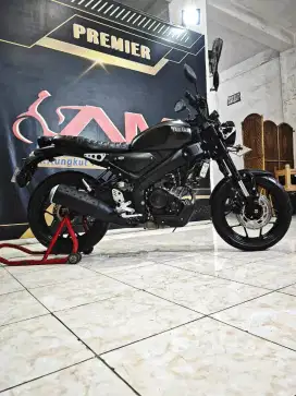 Yamaha XSR 155 VVA TH 2020 Matte Black Anugerah motor rungkut