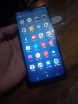 Samsung A20s ram 3/34 mulus warna biru