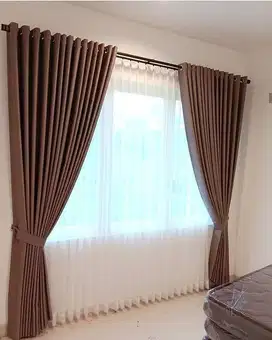 Ready Gorden Jendela Terbaru Minimalis Mewah Murah Gordyn Hordeng