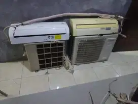 DIJUAL AC merk LG 1PK dan SHARP 1PK Rp. 1.000.000 per unit