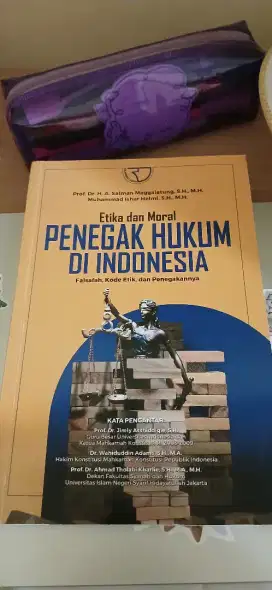 Preloved Buku Etika dan Moral Penegak Hukum Di Indonesia 100% Original