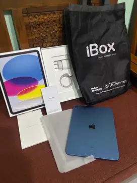 NEGOIN GESS iPad Gen 10 Blue 64gb Wifi Only iBox PA/A Garansi ON