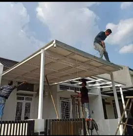 Kanopi alderon minimalis