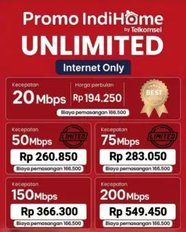 MELAYANI PASANG BARU WIFI INDIHOME ALL AREA