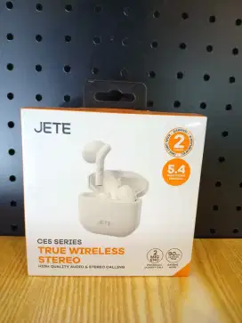 TWS Earphone Bluetooth JETE CE5 BT 5.4 15H Playtime with Gaming Mode