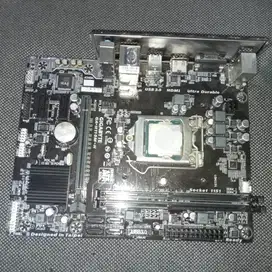 GIGABYTE GA-H110M-H + Intel Core i3-7100
