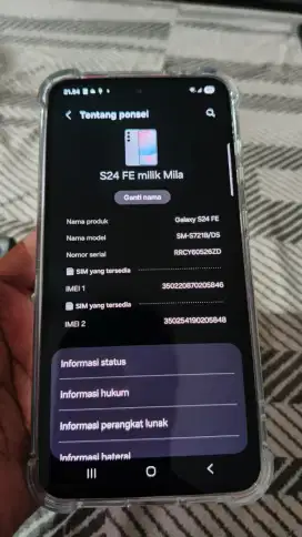 Samsung galaxy S24 series 8/512Gb blue