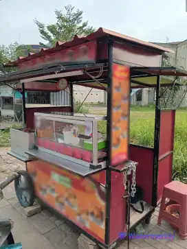 Grobak kontainer untuk usaha