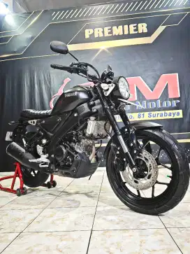 Yamaha XSR 155 Black matte 2020 km17rb mewah . Anugerah motor rungkut