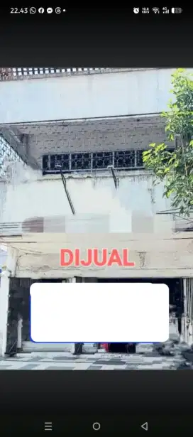 DIJUAL RUKO 3 LANTAI DIJALAN GENTENG -SURABAYA