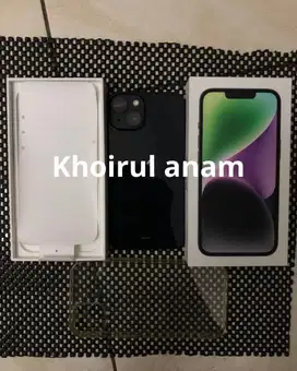 iPhone 14 basic 128gb iBox warna Midnight
