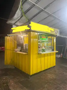 Booth Container Gerobak Usaha