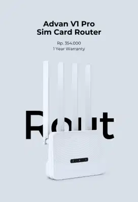 ROUTER ADVAN V1 PRO GARANSI 1 TAHUN