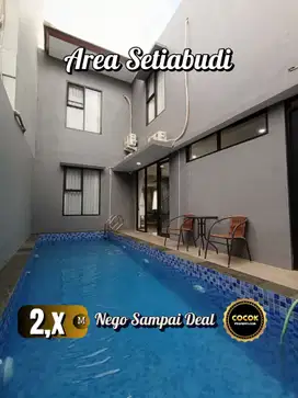 RUMAH BARU HOOK SUASANA LINGKUNGAN ASRI NYAMAN DI SETIABUDI BANDUNG