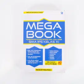 Mega Book Pembahasan Super Lengkap Soal -Soal Ujian SMA IPS Kelas XI