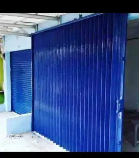 Menerima pembuatan pintu folding gate rolling door