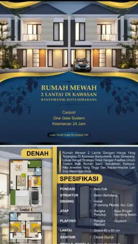 Perumahan Indah Termurah Se-Banyumanik