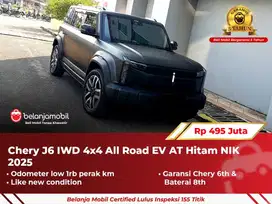 [GARANSI 5TH] Chery J6 J 6 IWD All Road EV AT Hitam 2025/2024