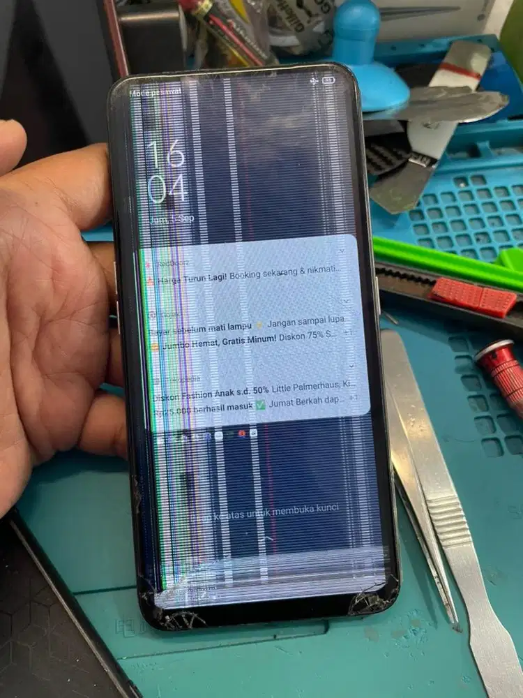 Ganti lcd oppo reno 2f bergaransi