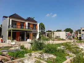 Townhouse mewah desig modern selangkah ke pintu tol Jatiwarna