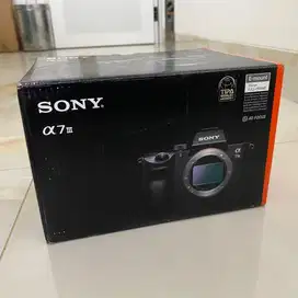 Kardus Dus Box Camera Mirolles DSLR Sony A7 iii Mark 3 Fullset